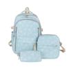 Schoolbag Small Fresh Bow Backpack Junior High School Student College Student Campus School Bag Lightweight Burden Reduction Backpack