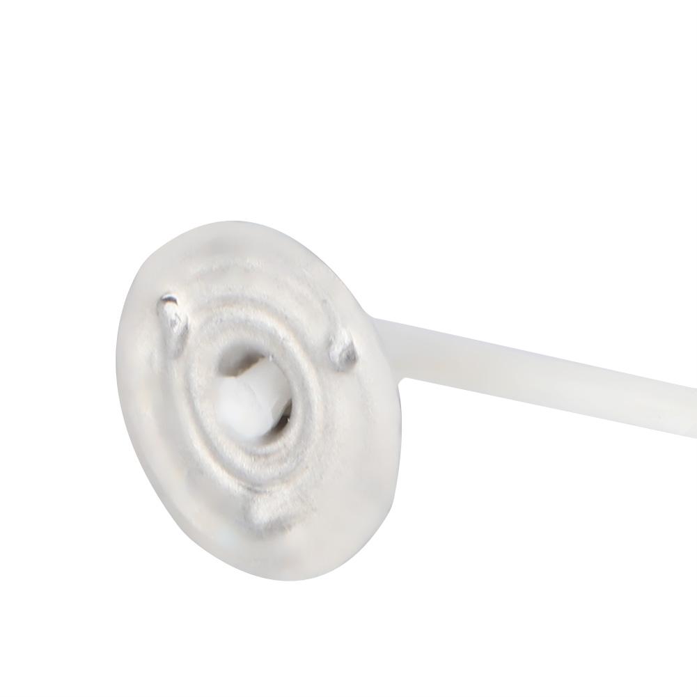 100 buc Fitil de lumânare ecologic, fabricat manual, cu fum redus (30cm)