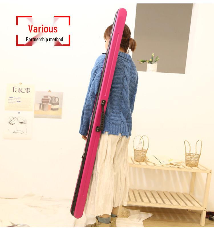 Waterproof Hard Shell ABS Fishing Rod Bag - Available In 1.25m, 1.35m, and 1.45m Sizes, Lightweight and Compact.