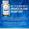 Calcio, Vitamina D3, K2, B12 120 capsule molli