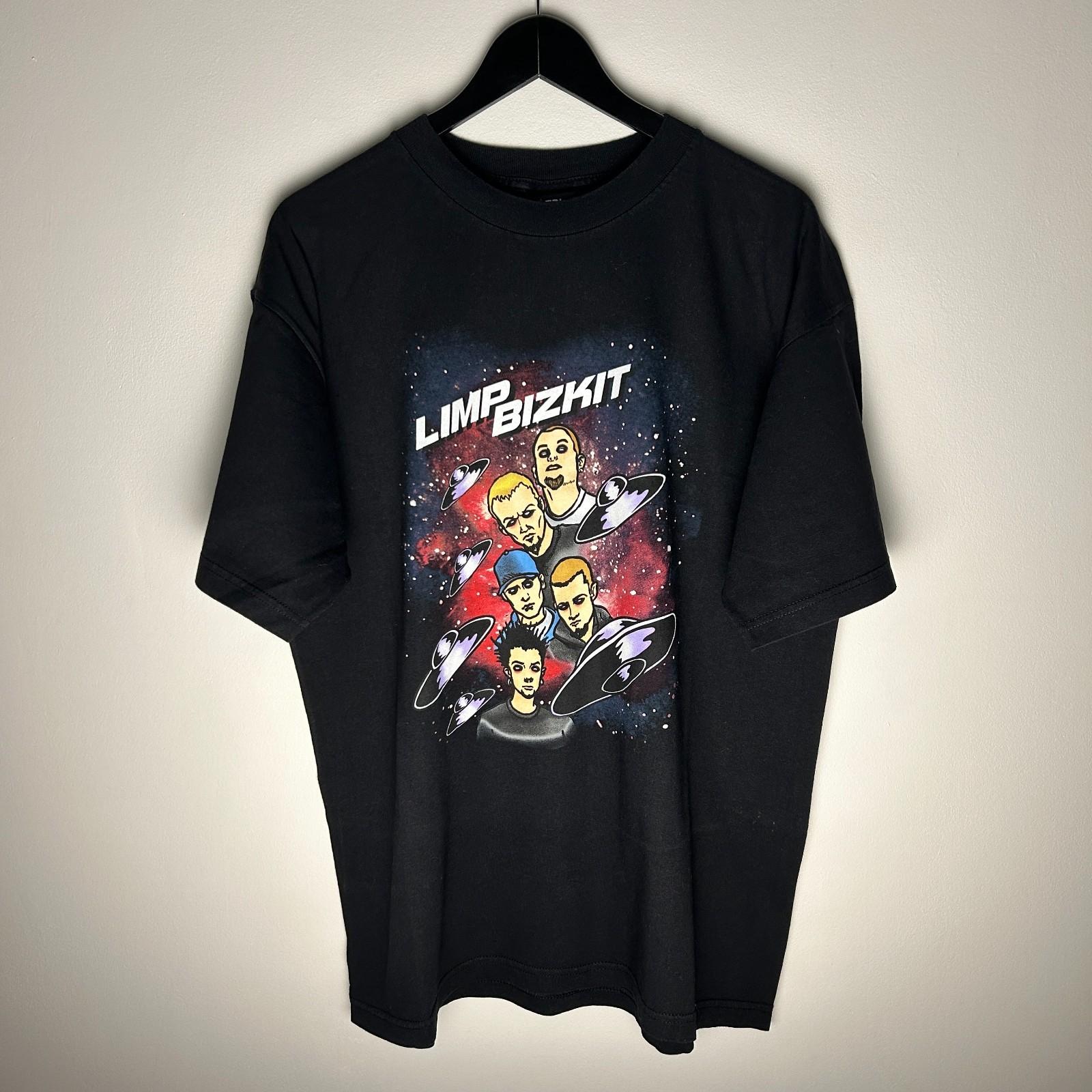 Vintage Limp Bizkit UFO Giant Band T-shirt XL Unisex T-Shirt S