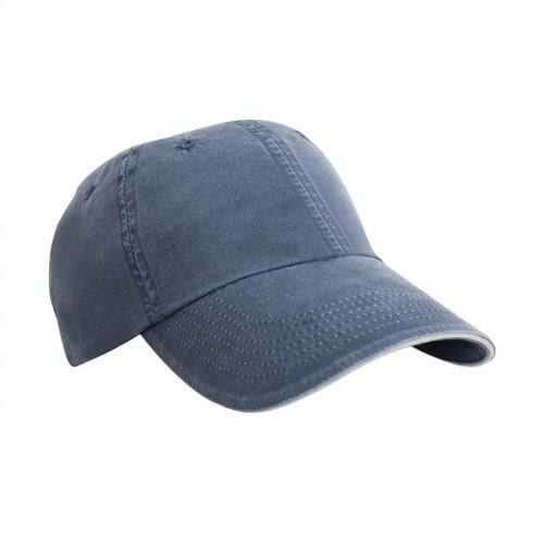 Result Berretto da baseball lavato One Size blu scuro