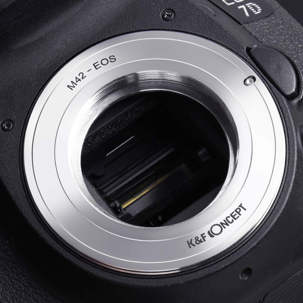 Concept Manufacturer Direct Store Mount Adapter M42 Mount Lens Canon EOS Camera Canon EF Mount Mount Lens Adapter Ring Mount Conversion Ring K&F -