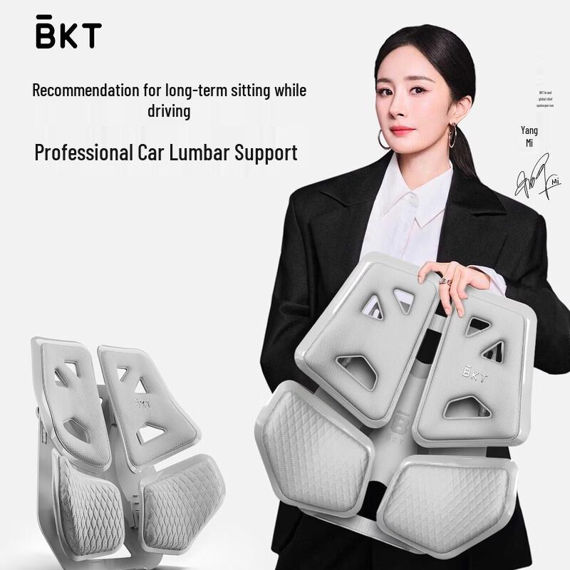 BKT Ergonomic Car Lumbar Support Cushion CN plug (adapter included)