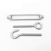 Stainless Steel 304 Adjust Chain Rigging Hooks & Eye OC OO CC Type Turnbuckle Wire Rope Tension Device