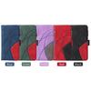 Stylish Dual-color Nine-card Zipper Case With Card Holder And Stand For Samsung A14