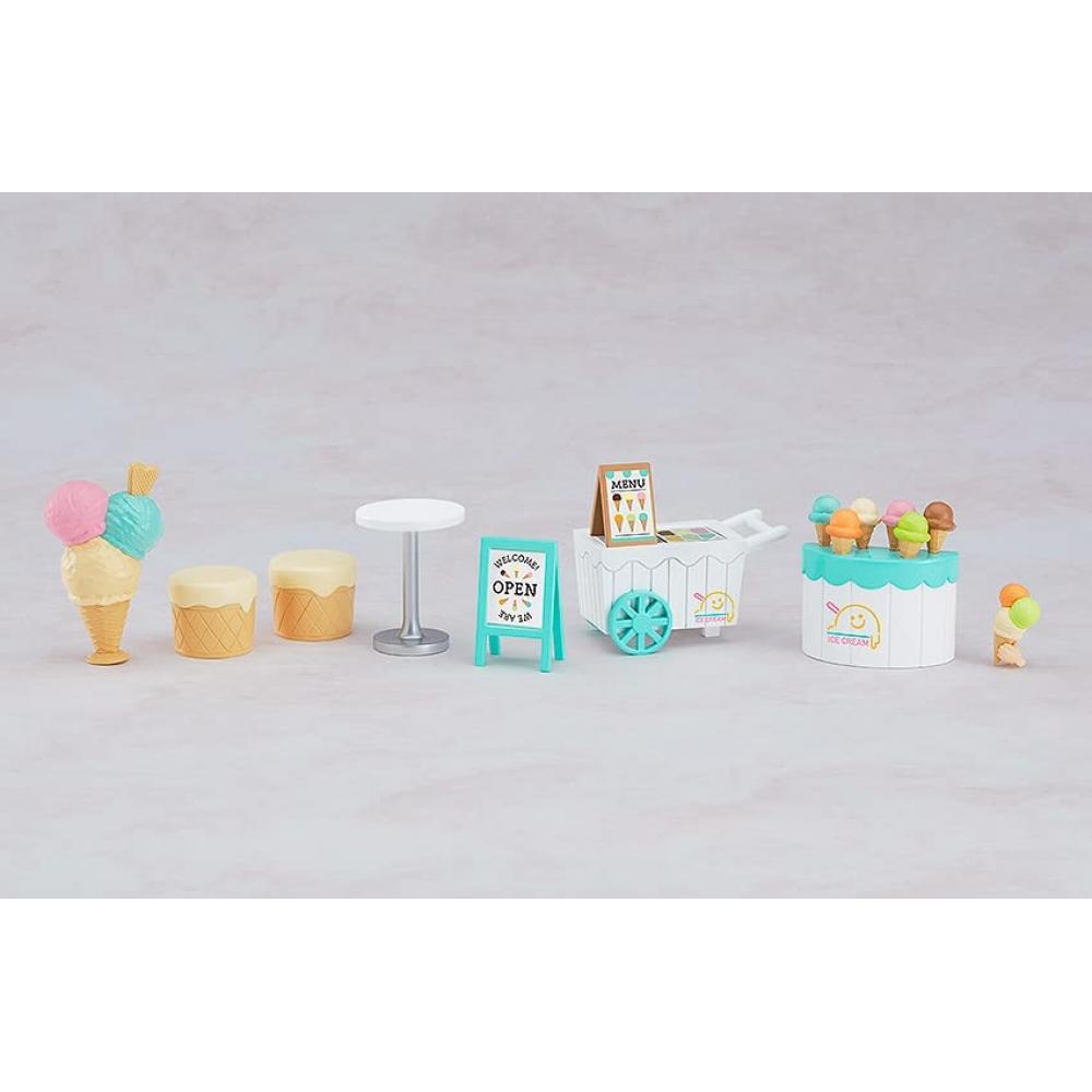 Nendoroid More Parts Collection Ice Cream Shop Non-scale Plastic Painted Complete Trading Figure Box of 6