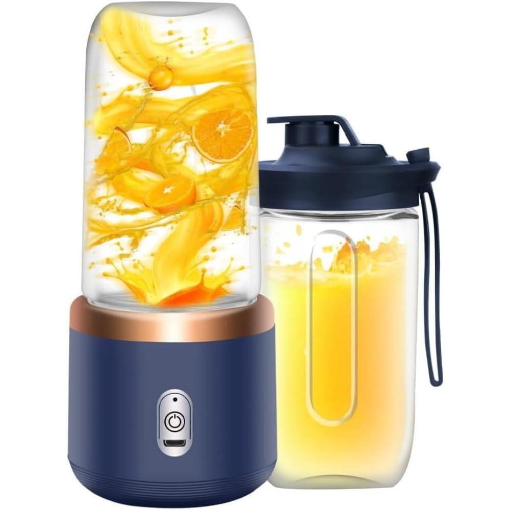 Portable Electric Juicer Cup Usb Rechargeable Fruit Blender Mixer Smoothie Maker For Travel Home