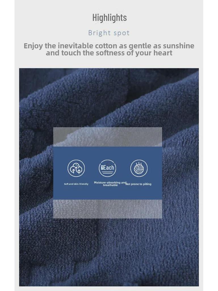 Męski Zimowy Flanelowy Zestaw Piżamowy Meijiyun - Rozmiar Plus 5XL, Gruby Kołnierz, Długi Rękaw