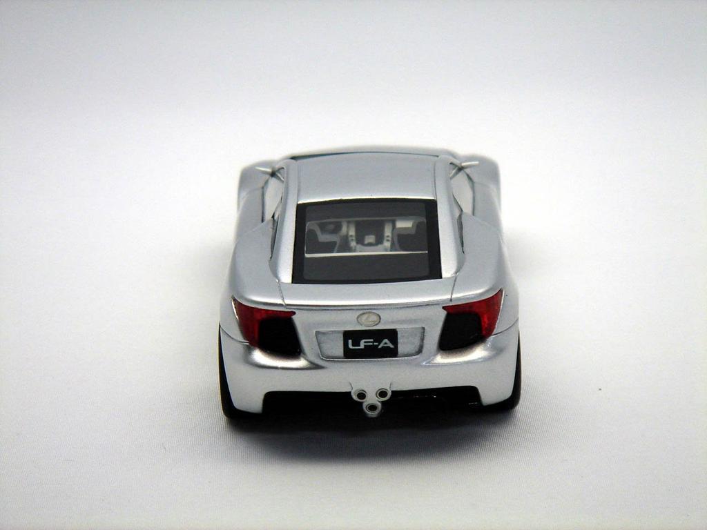 Milestone Resin Miniature Car Lexus 2007 Motor Finished Product 1/43 LF-A Show/Silver