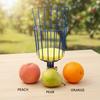 Metal Fruit Picker Tool with Foam Cushion - Telescopic Fruit Picker Tools High-Altitude Garden Fruit Catcher for Apple, Peach & Pear