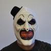 High Quality Latex Scary Cosplay Mask Realistic Unisex Halloween Clown Bloody Props Ghost House Props