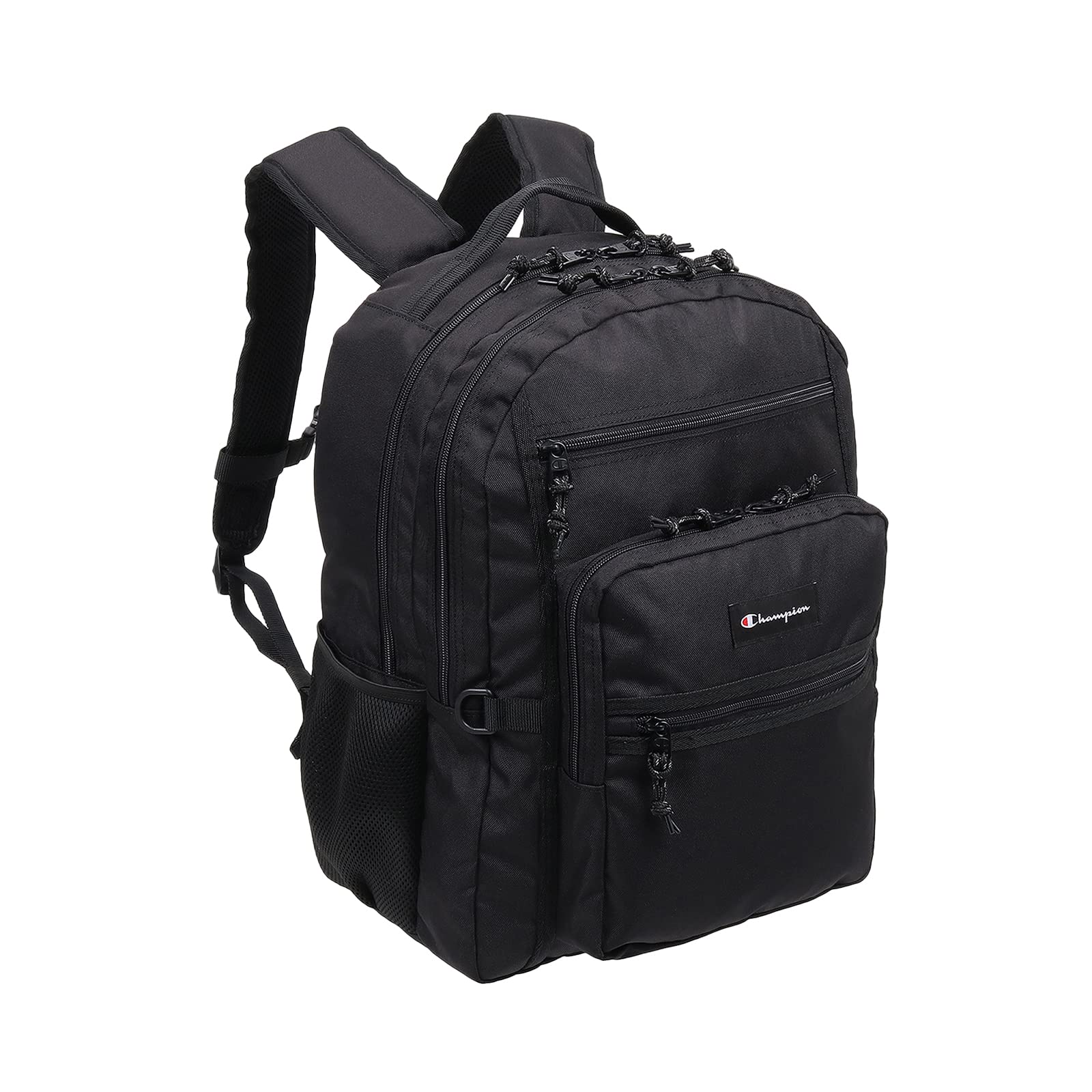 

Rucksack A4 size storage 14inch PC storage 2 compartments School backpack School bag Kansas Black H43 x W33 x D25cm [Champion] No.11681 Men s
