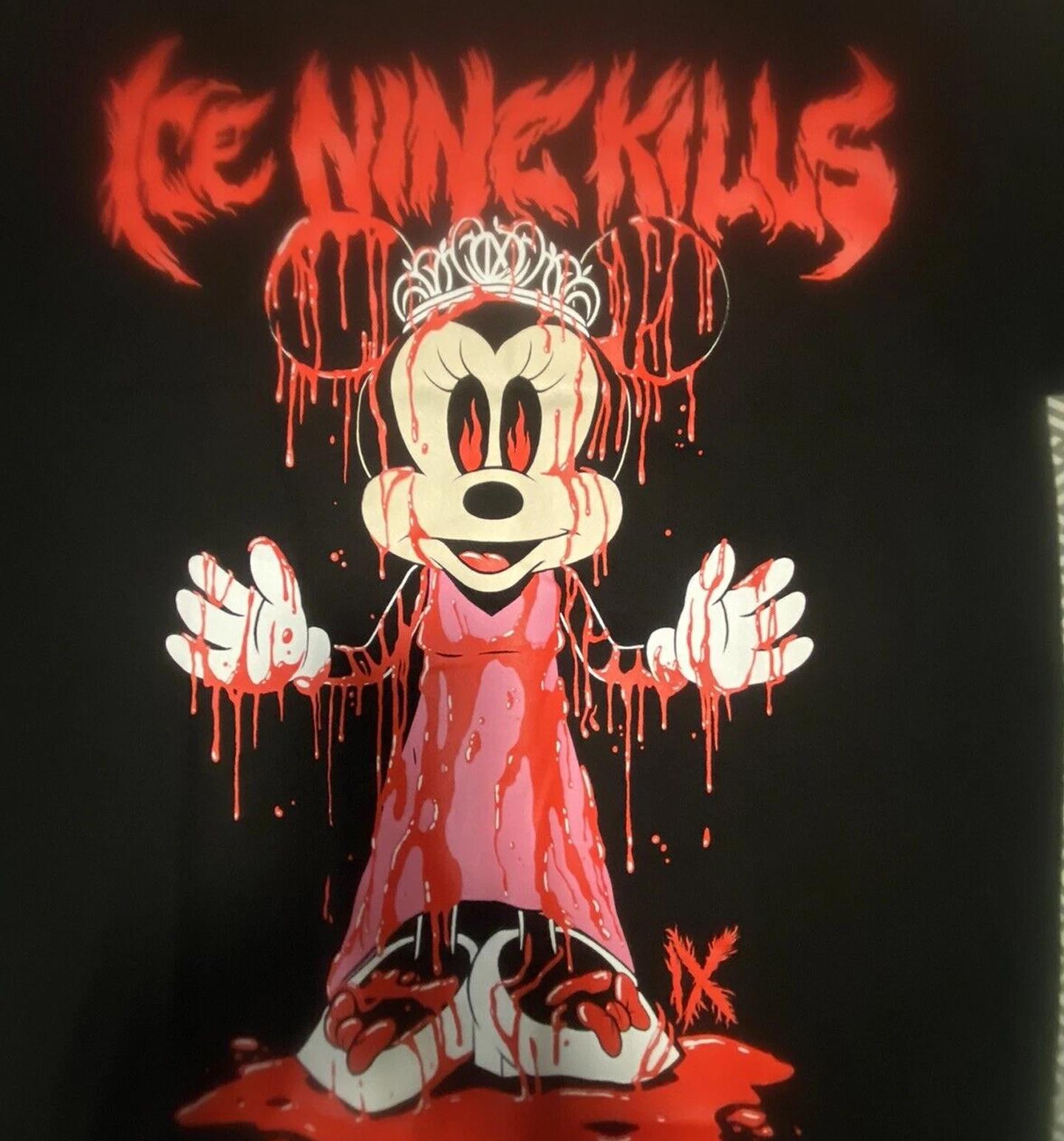 

Ice Nine Kills band HALLOWEEN black 100% Cotton T-shirt Mens Tees Top cotton All sizes 35 M