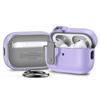 Wireless Earphones Protection Case For Apple AirPods 4 3 Pro 2 1 With Safety Lock Buckle Shockproof Shell Headphone Accessories