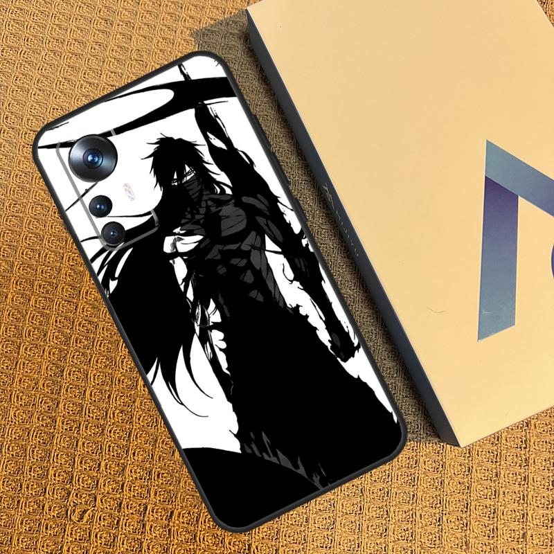 Black White Anime Bleach Case For Xiaomi 12T 11T Pro 13 11 12 Lite POCO F5 X5 Pro X3 Pro F3 M5 POCO F5 X4 F4 GT Cover