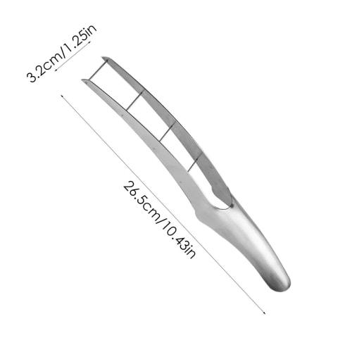 Bvizyelck Watermelon Cutter for Cubes, Watermelon Slicer Cutter Tool | Stainless Steel Manual Watermelon Slicer Cutter - Pitaya Cutting Kitchen Gadget