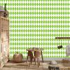 Harlequin Diamonds Wallpaper Lime and White for Living Room and Bedroom 50x1000