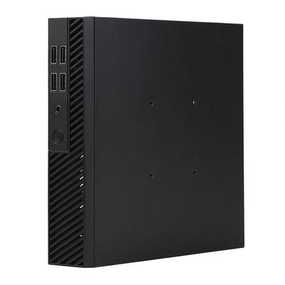 Half Height Computer Chassis Compact Mini Itx Computer Case with Vesa Mount for Quick Heat Dissipation Portable Desktop for Pc