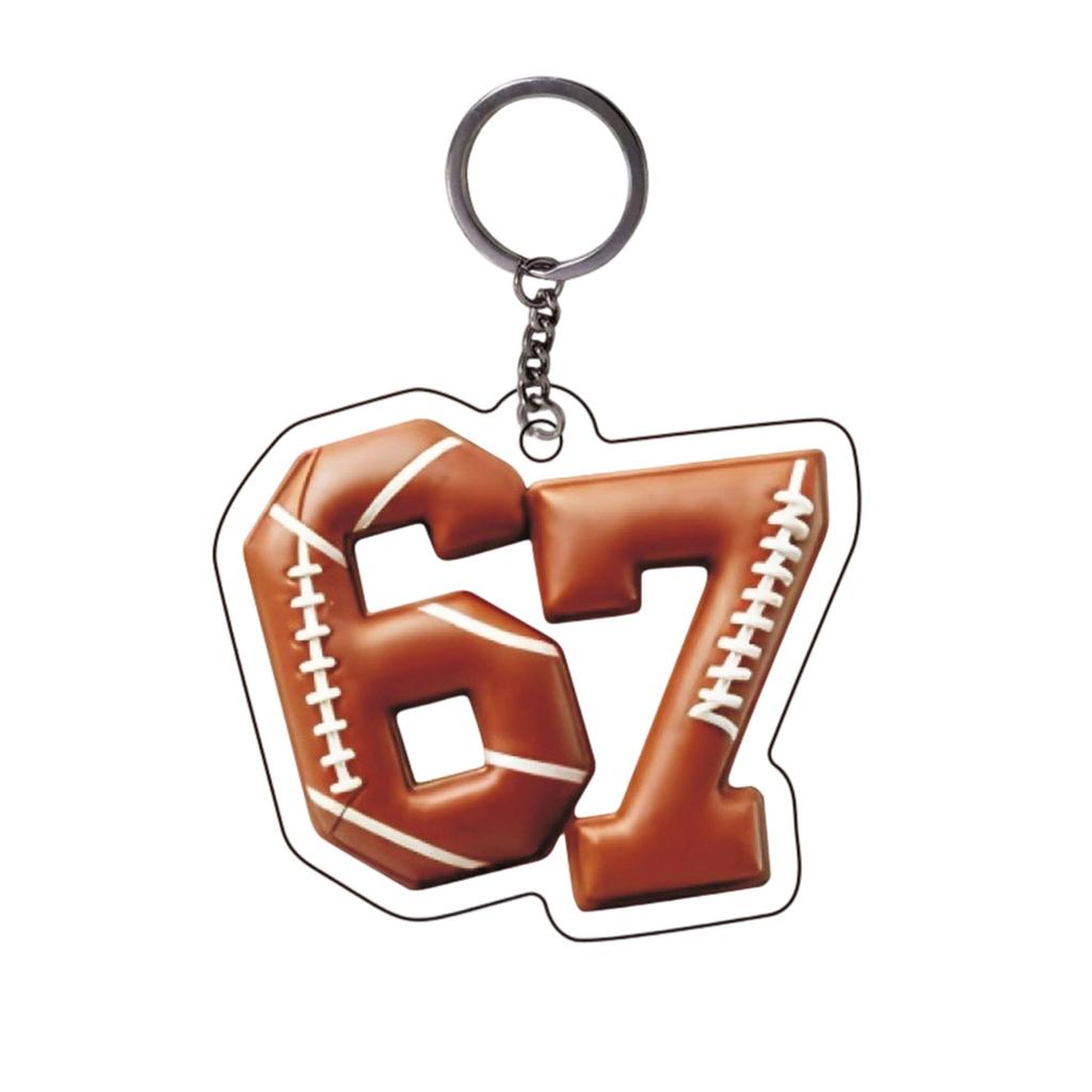 2D Acrylic Flat Bag Decoration Pendant