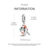 Charms Copper Cute Cat Ice Cream Travel Pendants Beads Fit Charms Plata Original Bracelet Beads Women Jewellery Making