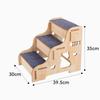 Small Dogs, Steps for Beds, Portable, Non-slip, Lightweight, Cats, Sofas And Older Dogs.