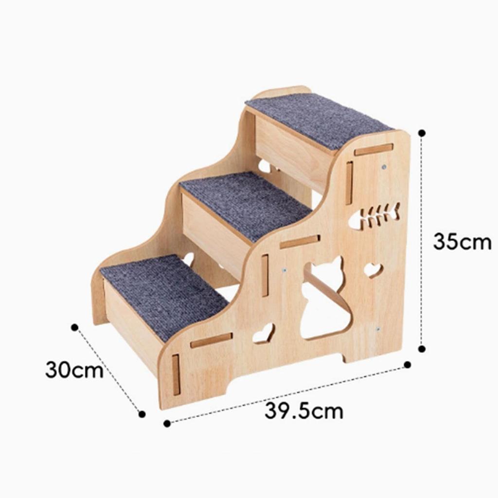 Small Dogs, Steps for Beds, Portable, Non-slip, Lightweight, Cats, Sofas And Older Dogs.