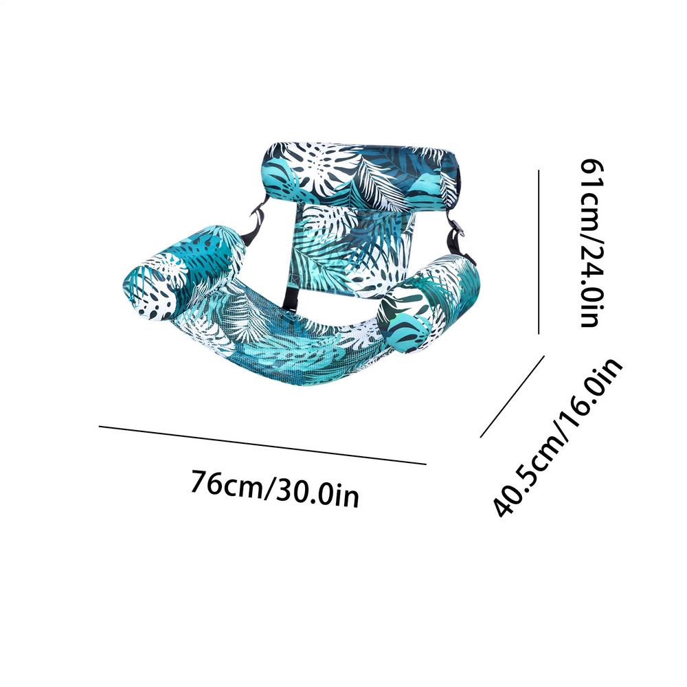 Floating Lounge Chair Pool Float Chair Inflatable Pool Floats Water Floating Chair Adult Inflatable Pool Lounger Water Hammock