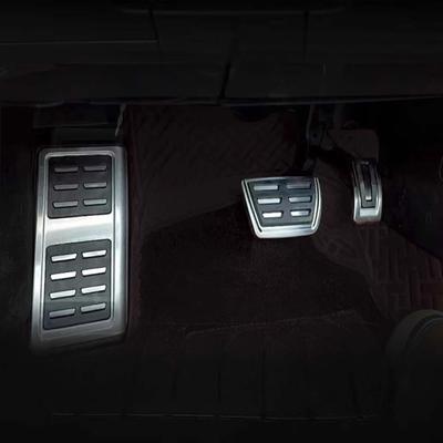 For Volkswagen VW T-Cross C11 2018~2024 R-Line Car Foot Pedals Fuel Rest Brake Accelerator No Drilling Alloy Interior Acessories