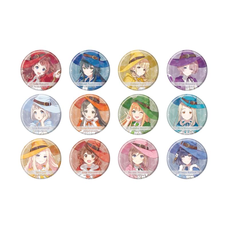 

Gakuen Idolmaster 03 Версия Волшебника. [Оригинальная иллюстрация] Голографическая значок-консервная банка [57 мм] Набор из 12 шт.