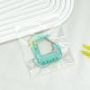 Cute Acrylic Charm Carabiner Climbing Buckle High Aesthetic Value Bag Pendant Creative Gift Keychain Backpack Handbook Decor
