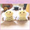 Mini Bee Plush Toy Keychain Pp Cotton Stuffed Animal Girls Accessory Room Decor
