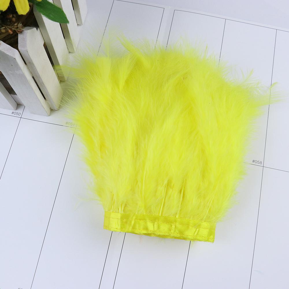 Colorful Turkey Marabou Feather Trim 4-6Inch 2M/5M/10M Plumes Fringe For Sewing Needlework Diy Crafts Dress Decoration
