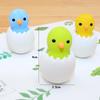 Supplies Cartoon Correction Tool Chicken Baby Eraser Stationery Chicken Egg Erasers Eggshell Eraser