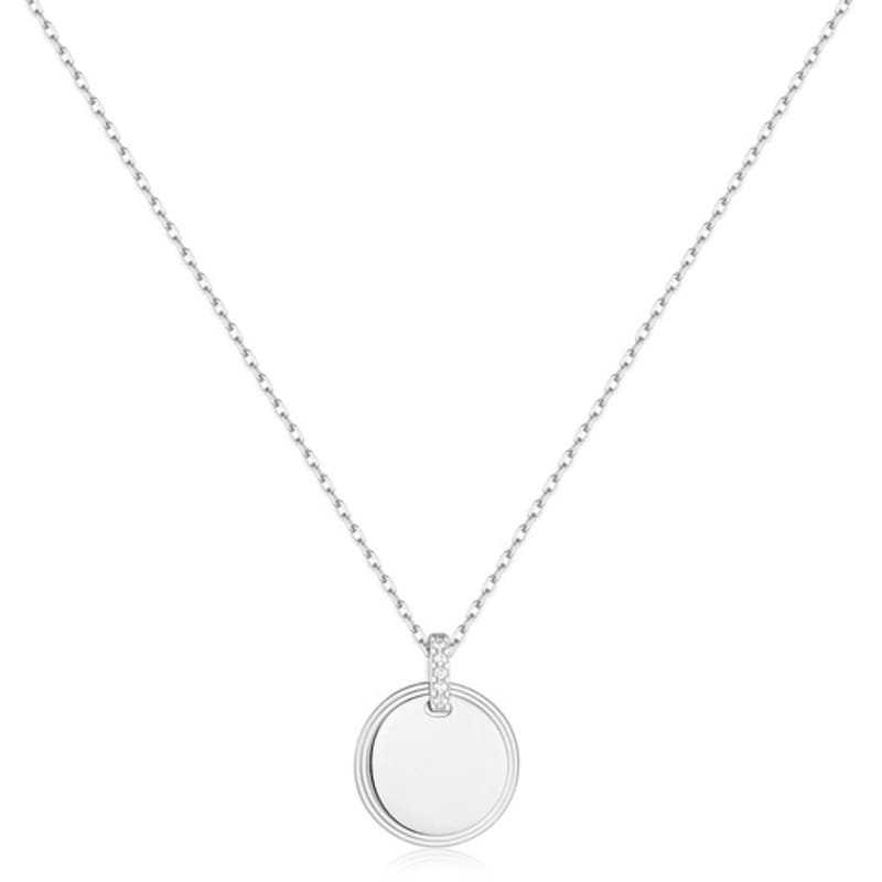 

ANIA HAIE Disc 925 Silver Necklace N058-01H single type