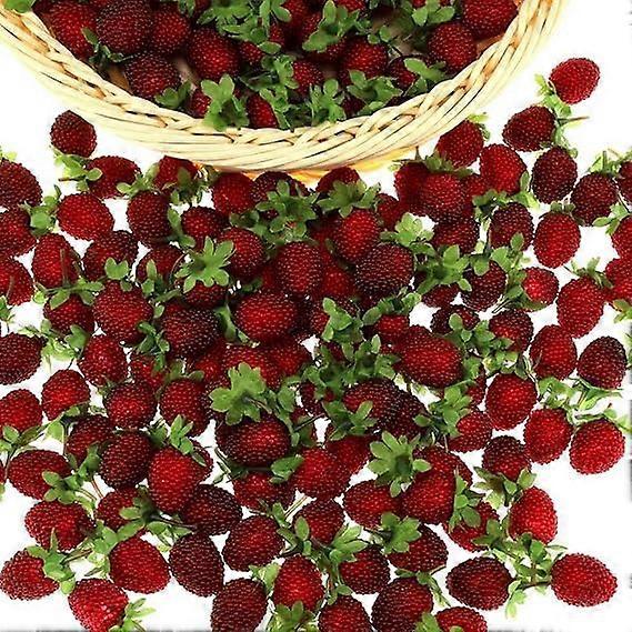30pcs Artificial Raspberry Fake Fruit Decoration Home House Kitchen Cabinet Food Model
