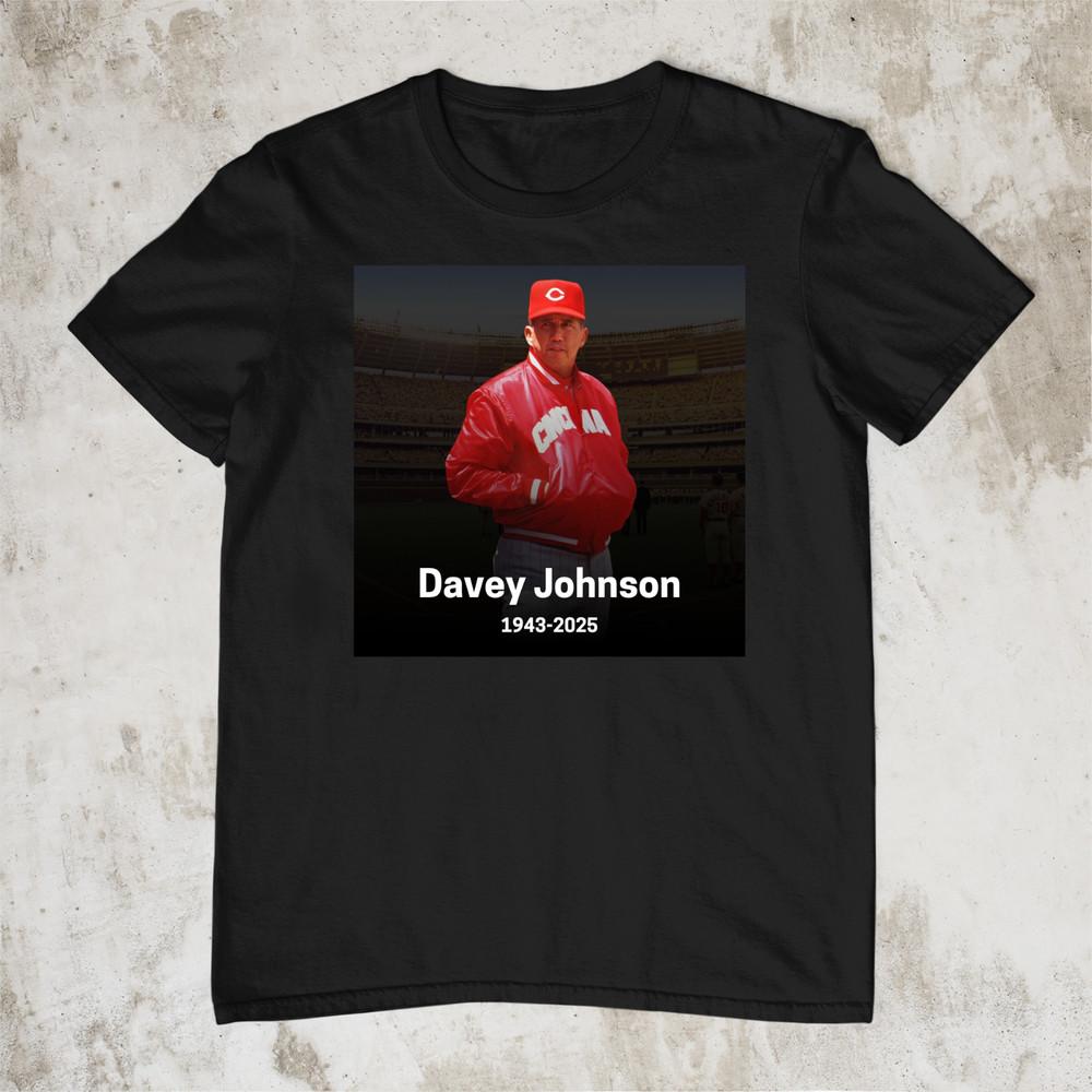 Davey Johnson Signature T Shirt S-5XL men and women Unisex T-Shirt XXXL