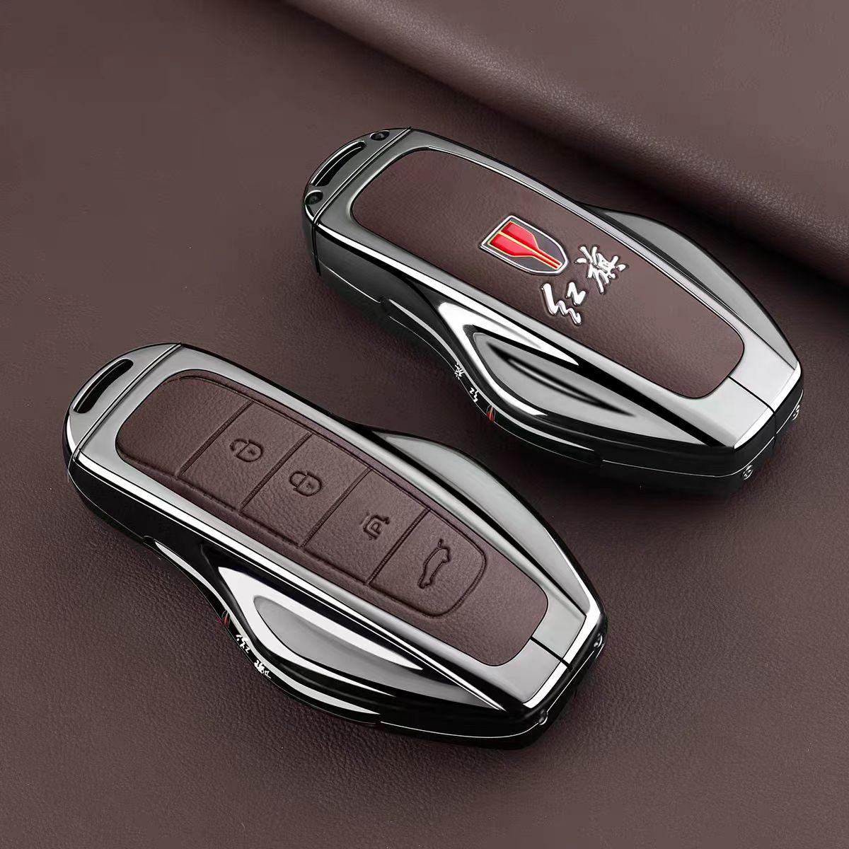 2026 Hongqi HS6 PHEV Intelligent Hybrid Key Case with Advanced Buckle