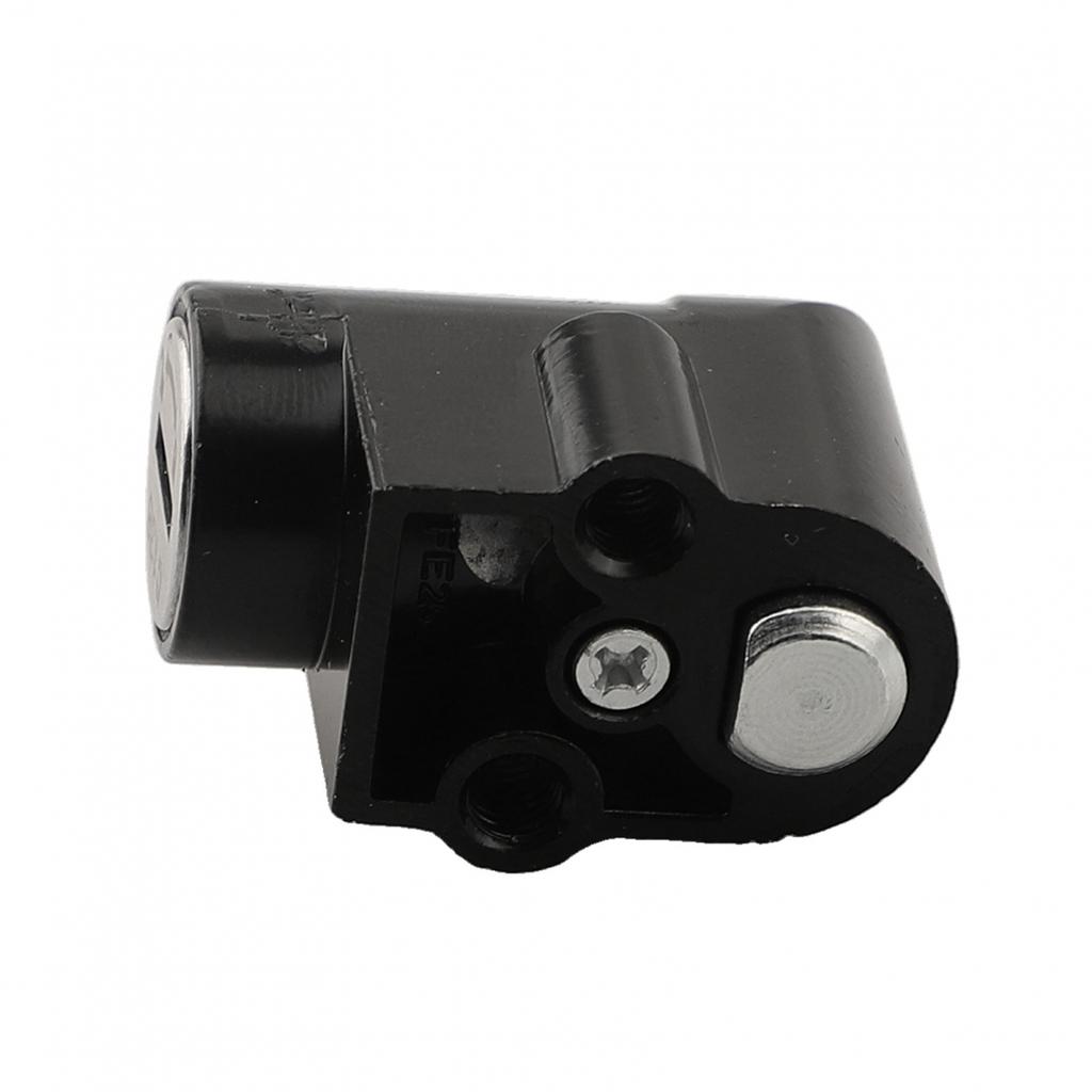 Premium Alluminum Alloy Lock with Ignition OnOff Key for For polly Battery Case