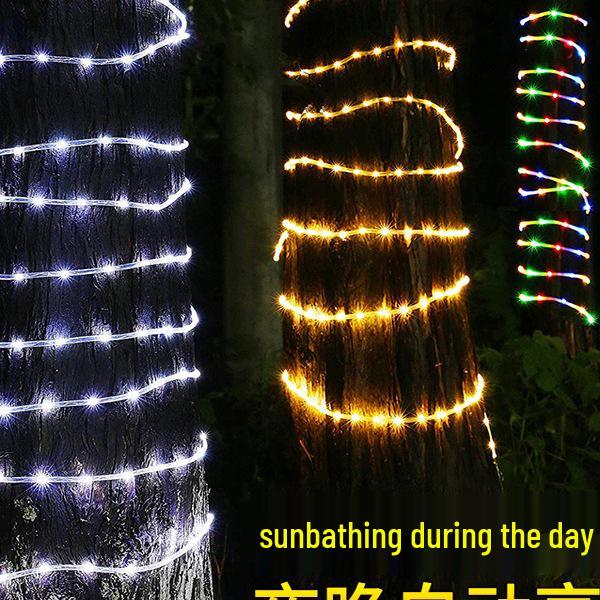 Solar LED Waterproof Christmas Fairy String Lights for Outdoor Decoration