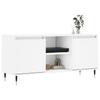 vidaXL TV-Schrank Weiß 104x35x50 cm Holzwerkstoff
