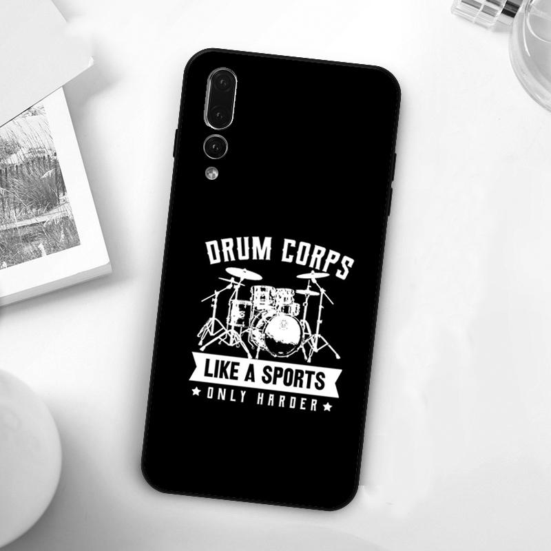 Bęben Bębnienie Perkusista Dla Huawei Nova 11 10 9 SE Y70 Y60 Y90 Y61 Y91 Y73 Y72 12i 11i 8i P30 P40 Lite P60 Pro Etui