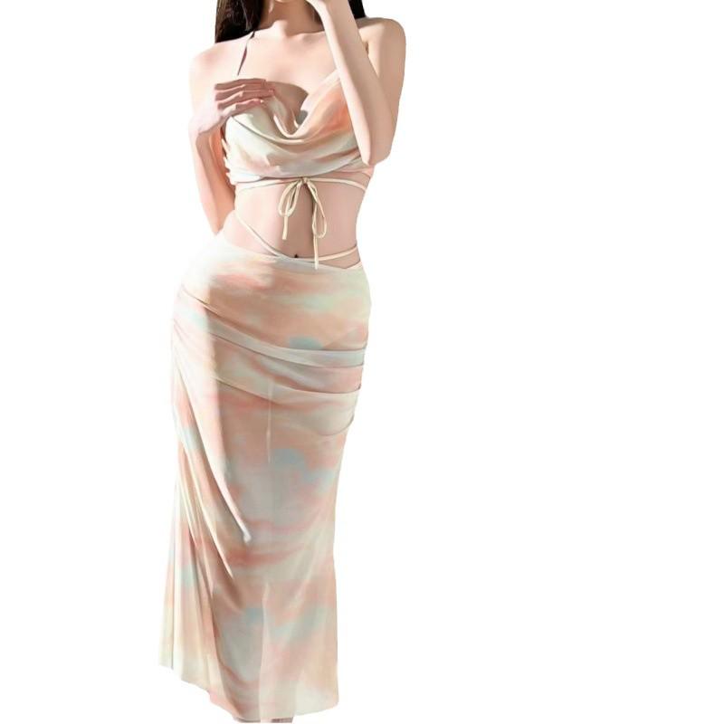Women's Sexy Three-Piece Bikini Set - Tummy Control, Slimming Beachwear for Influencer Vacations