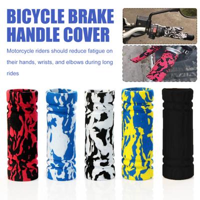Capas de Manopla de Motocicleta Esponja Antiderrapante Mangas de Guidão para Scooters E-Bikes Fácil Instalação Manoplas Resistentes a Choque