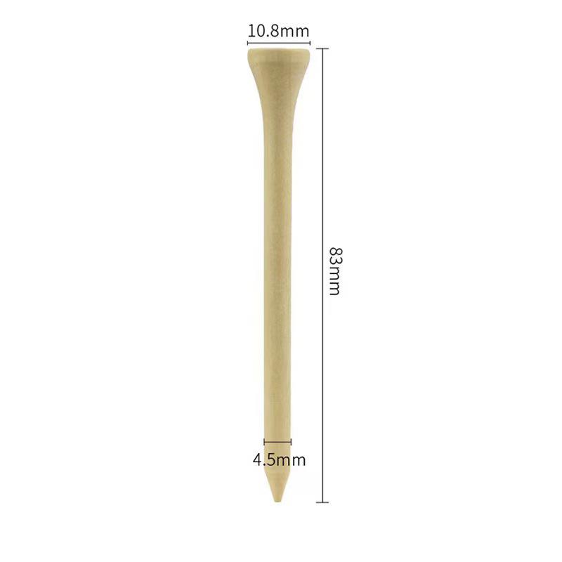 

Bamboo Golf Tees - 42mm, 54mm, 70mm, 83mm