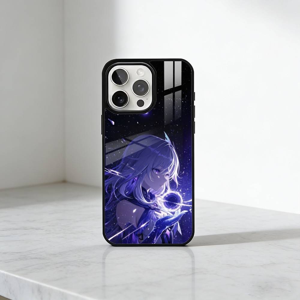 G-Genshin S-Skirk-k Phone Case For iPhone17,16,15,14,13 Plus,Pro Max Magnetic For Magsafe Wireless Charging