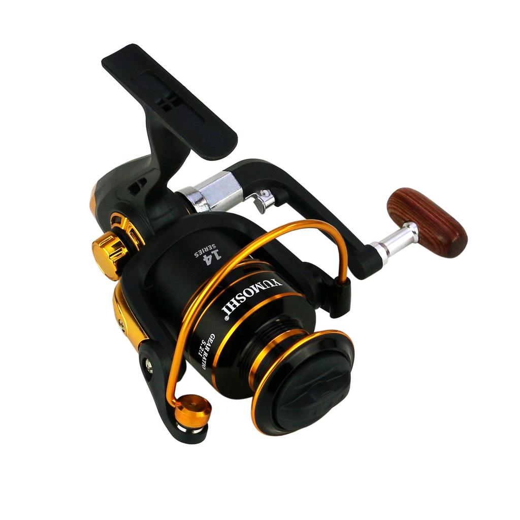 YUMOSHI JX Series Black Gold Fishing Reel for Sea & Raft Rods