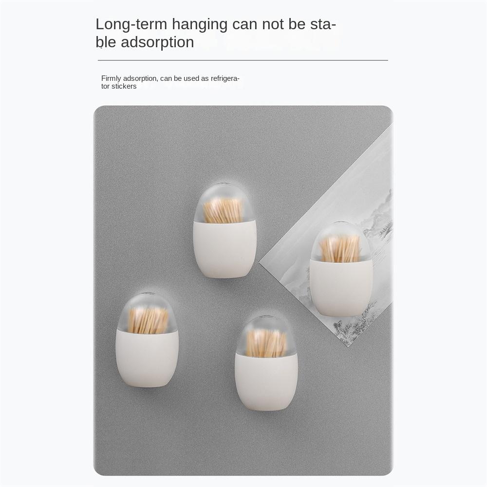 Plastic Toothpick Box Dust-proof Toothpick Dispenser Creative Toothpick Jar