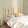 VidaXL Headboard 126x4x100 Cm Solid Pine Wood 817680