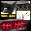 3-in-1 LED Tail Brake Light Sequential Turn Signal For Honda GROM MSX125 CBR650F